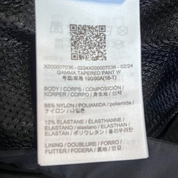 Arc'teryx Nylon Pants Womens 16 Tall Belted Outdoor Gorpcore Hiking Climbing - Picture 9 of 10